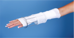 MTTG321C Steel Applicator for Arms, Hands, Feet applied with MediTube tubular Gauze Product # MTTG321